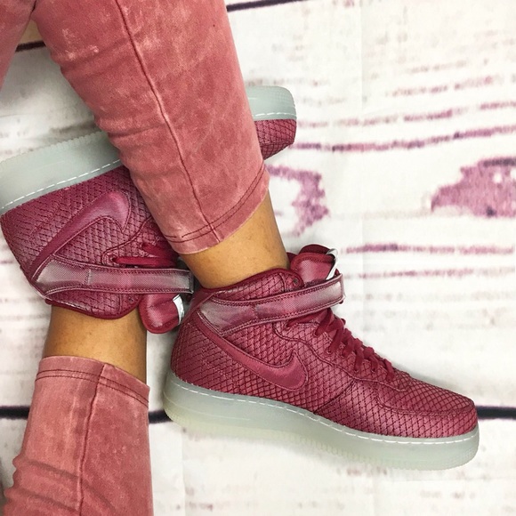 ❌SOLD! ❌Nike Air Force 1 Mid ‘07 LV8 “Red Velvet” - Picture 5 of 6